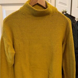 Old Navy Yellow Turtleneck Sweater